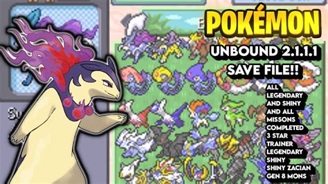 pokemon unbound 2.1.1|pokemon unbound 2.0.